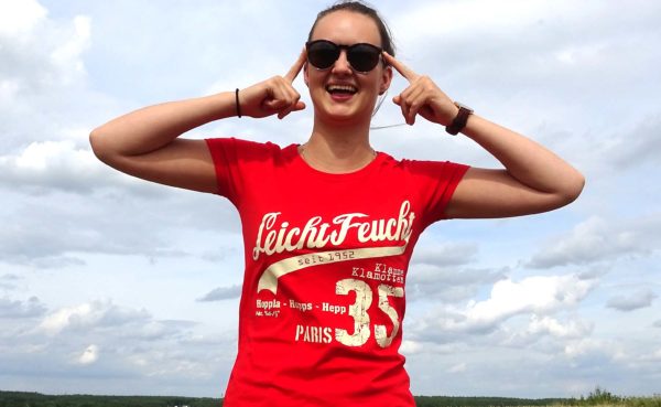 T-Shirt "Leicht Feucht" – Bild 3