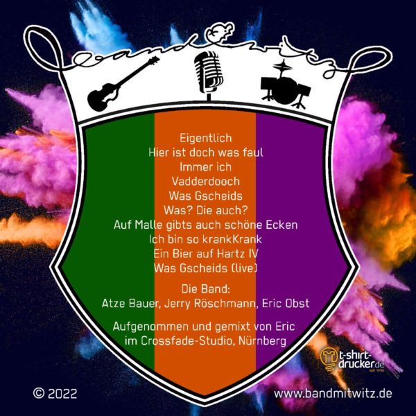 CD: Band mit Witz - Eine CD? Ja, eine CD! – Bild 2