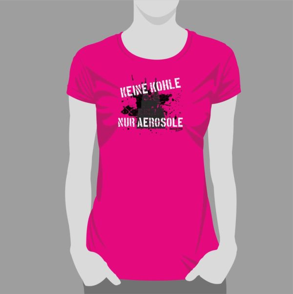 Homekneiping Shirt - Keine Kohle - nur Aerosole, Damenshirt