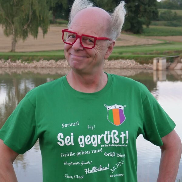 Sei gegrüßt - das Grußmeister-Shirt – Bild 2