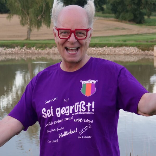 Sei gegrüßt - das Grußmeister-Shirt – Bild 4